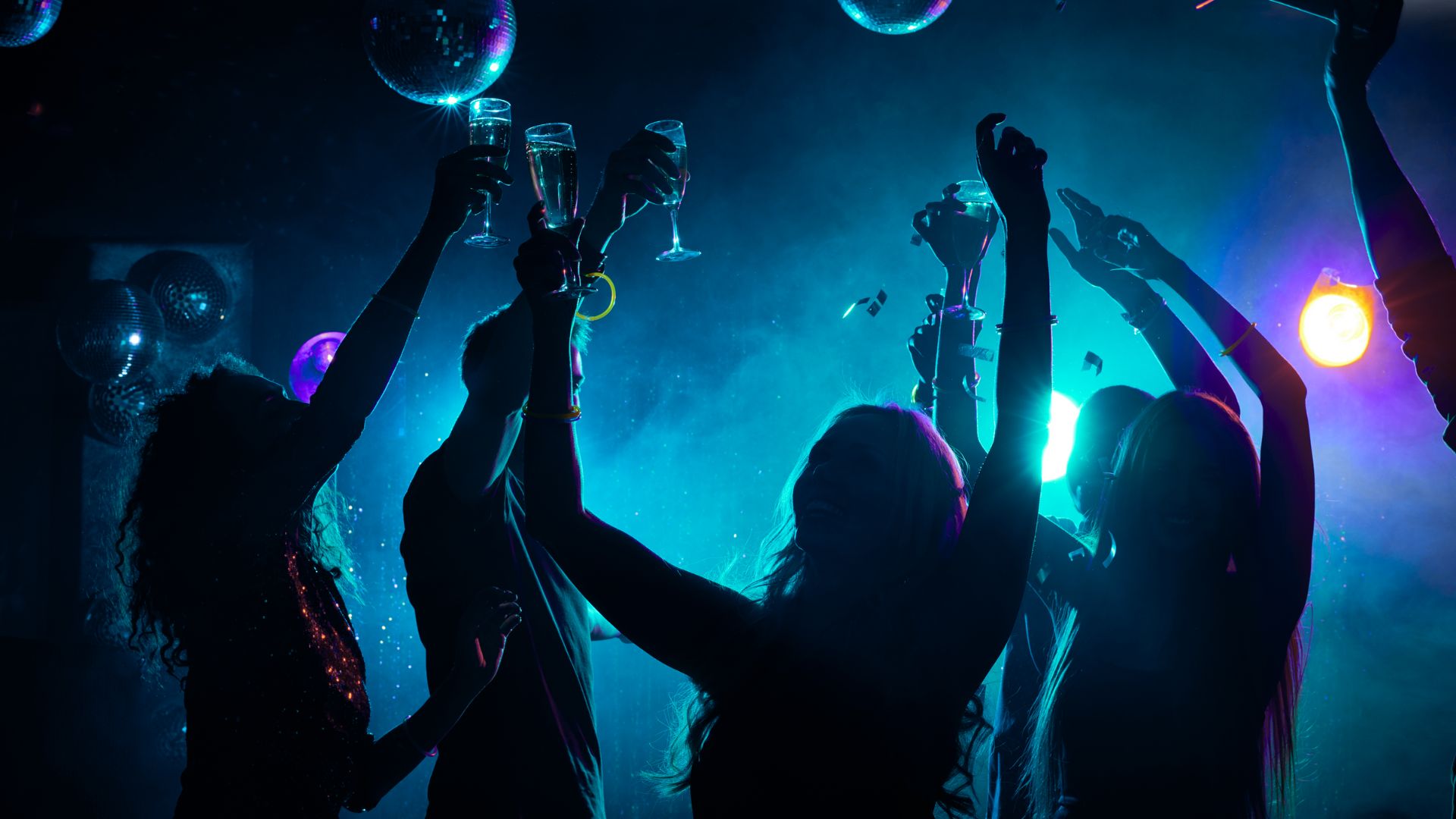 Menschen auf einer Party